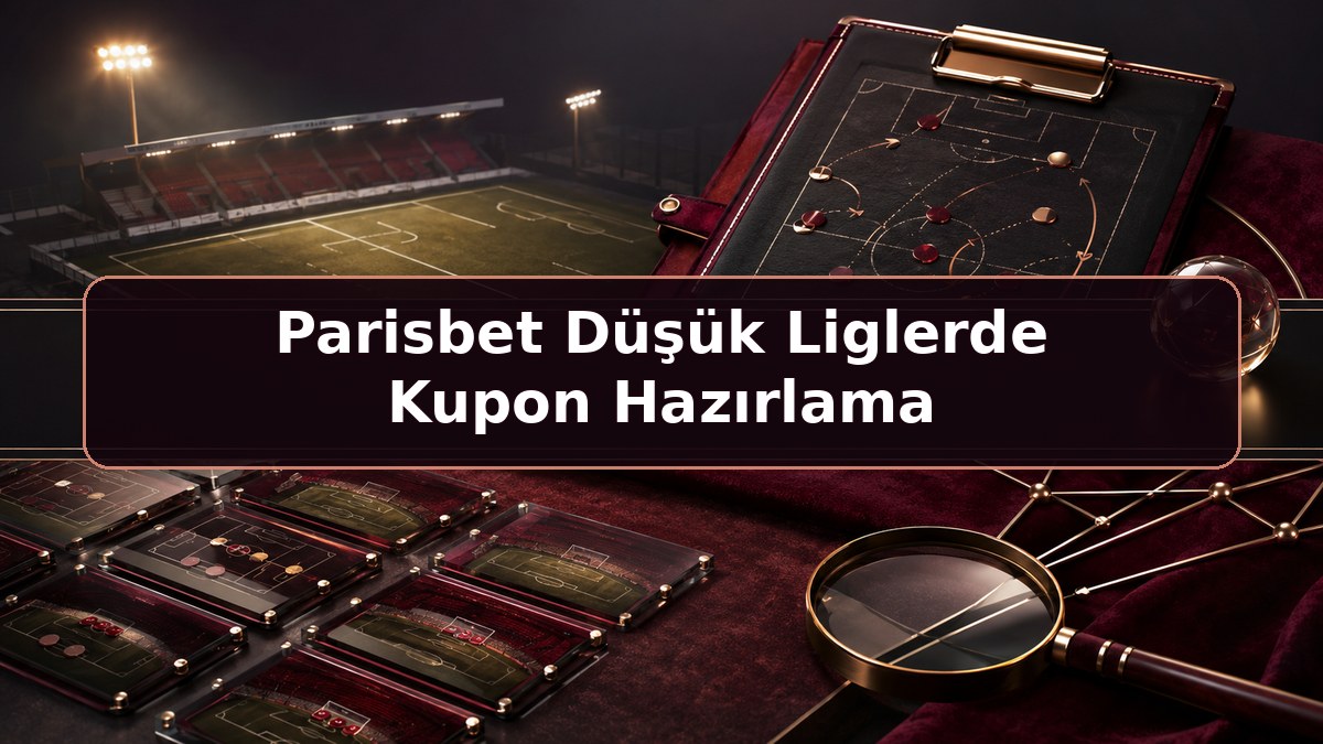 Parisbet Düşük Liglerde Kupon Hazırlama hakkında Parisbet bilgilendirme görseli