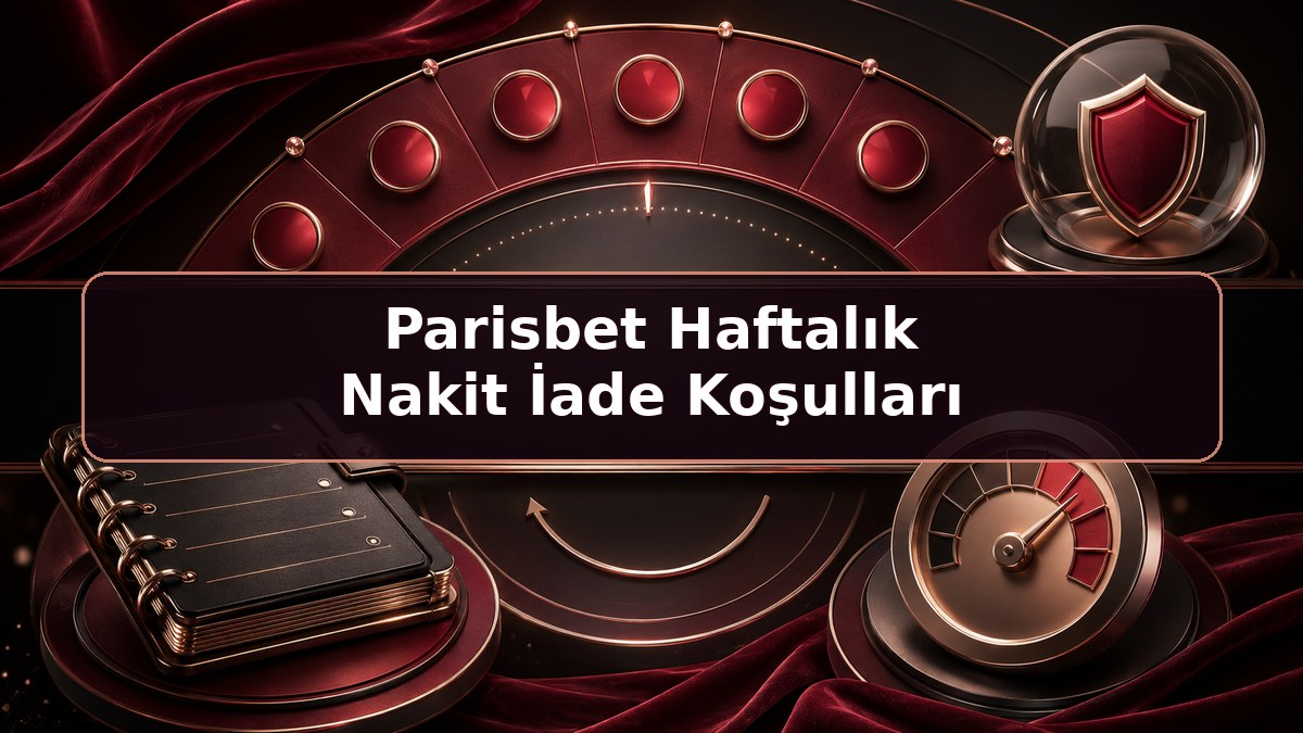 Parisbet Haftalık Nakit İade Koşulları hakkında Parisbet bilgilendirme görseli
