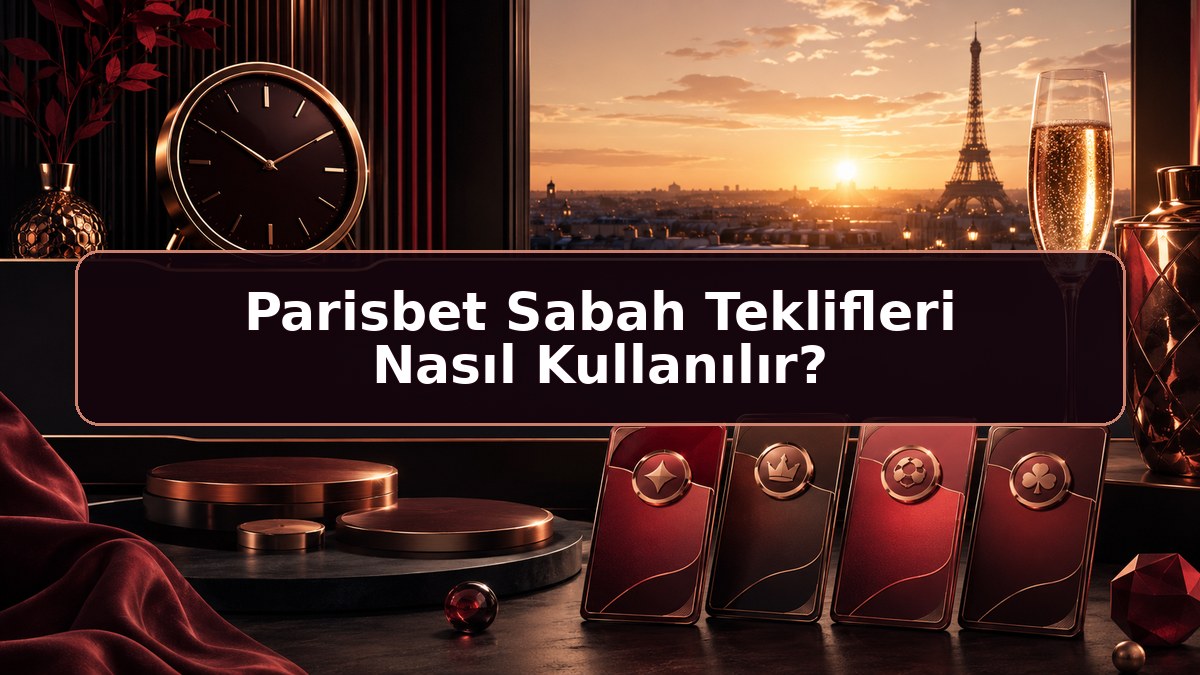 Parisbet Sabah Teklifleri Nasıl Kullanılır hakkında Parisbet bilgilendirme görseli